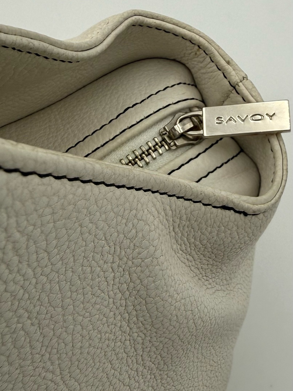 🗼SAVOY • White 36 Shoulder Bag • Made in JAPAN - Picture 9 of 16